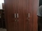 New 3 Door Melamine Wardrobe Cupboard 6 X 4 Ft large