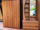 New 3 Door Melamine Wardrobes with Dressing Table