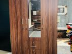 New 3 Door Melamine Wardrobes with Mirror 6*4 Ft