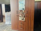 New 3 Door Melamine Wardrobes with Mirror .