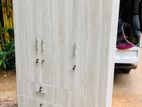 New 3 Door Melamine Wardrobes with Mirror