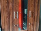 New 3 Door Melamine Wardrobes with Mirror .