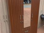 New 3 Door Melamine Wardrobes with Mirror .