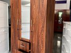 New 3 Door Melamine Wardrobes with Mirror