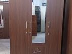 New 3 Door Melamine Wardrobes with Mirror