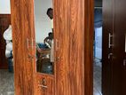 New 3 Door Melamine Wardrobes with Mirror .