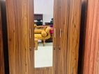 New 3 Door Melamine Wardrobes with Mirror