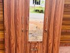 New 3 Door Melamine Wardrobes with Mirror .