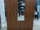 New 3 Door Melamine Wardrobes with Mirror .