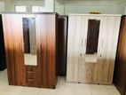 New 3 Door Melamine Wardrobes with Mirror