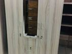 New 3 Door Melamine Wardrobes with Mirror