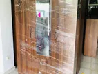New 3 Door Melamine Wardrobes with Mirror