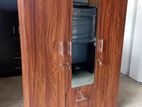 New 3 Door Melamine Wardrobes with Mirror