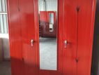 New 3 Door Steel Cupboard With Mirror Finishing (D6)