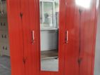New 3 Door Steel Cupboard With Mirror Finishing (Ll1)