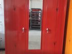 New 3 Door Steel Cupboard With Mirror Finishing (R2)