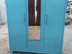 New 3 Door Steel cupboard with Mirror .