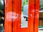 New 3 Door Steel cupboard with mirror .