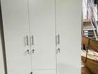 New 3 Door White Melamine Wardrobes