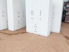 New 3 Door white Melamine Wardrobes .
