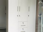 New 3 Door white Melamine Wardrobes .