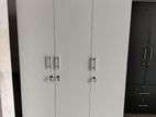 New 3 Door white Melamine Wardrobes .