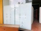 New 3 Door White Melamine Wardrobes