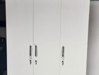 New 3 Door White Melamine Wardrobes