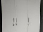 New 3 Door white Melamine Wardrobes .