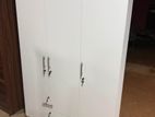 New 3 Door white Melamine Wardrobes .