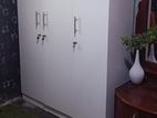 New 3 Door white Melamine Wardrobes .
