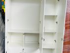 New 3 Door white Melamine Wardrobes .