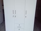 New 3 Door white Melamine Wardrobes .