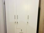 New 3 Door white Melamine Wardrobes .