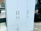 New 3 Door White Melamine Wardrobes