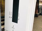 New 3 Door White Melamine Wardrobes with Mirror