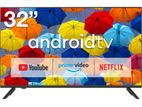 New 32" MI+ Smart Android HD TV Frameless (2024)