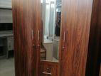 New 3D 6 X 4 Ft Melamine Wardrobe / Cupboard B