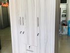 New 3D American Ash White Melamine Wardrobes