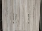 New 3D Ash White Melamine Wardrobes .
