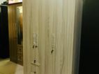 New 3D Ash White Melamine Wardrobes .