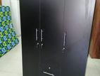 New 3D Black Classic Melamine Wardrobes