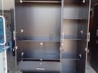 New 3D Black Colour Hanging Melamine Wardrobes