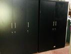 New 3D Black Melamine Wardrobes