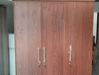 New 3D Brown Melamine Wardrobes