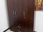 New 3D Brown Melamine Wardrobes