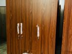 New 3D Brown Melamine Wardrobes