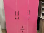 New 3D Melamine pink Cloth Cupboard .