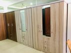 New 3D Melamine Wardrobes with Mirror 6*4 Ft