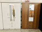 New 3D Melamine Wardrobes with mirror .